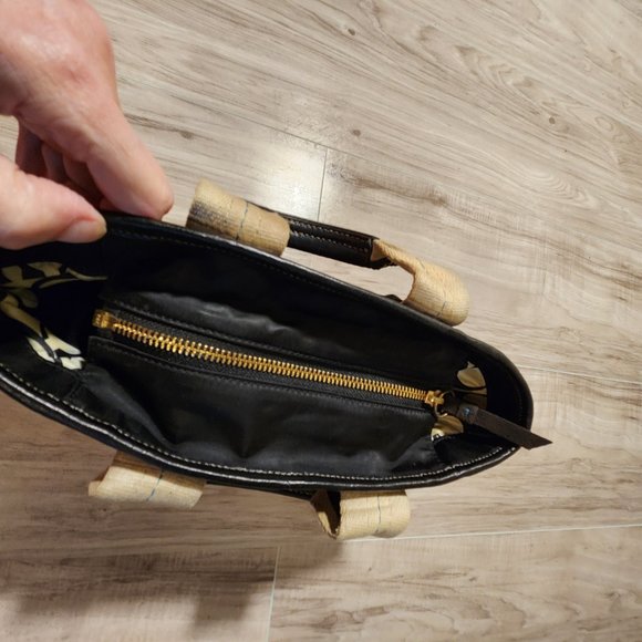 Coach Hampton Black Y2K Handbag Tote Purse - Picture 5 of 10